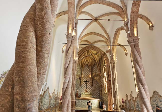 Igreja de Jesus de Setúbal - Interior Manuelino