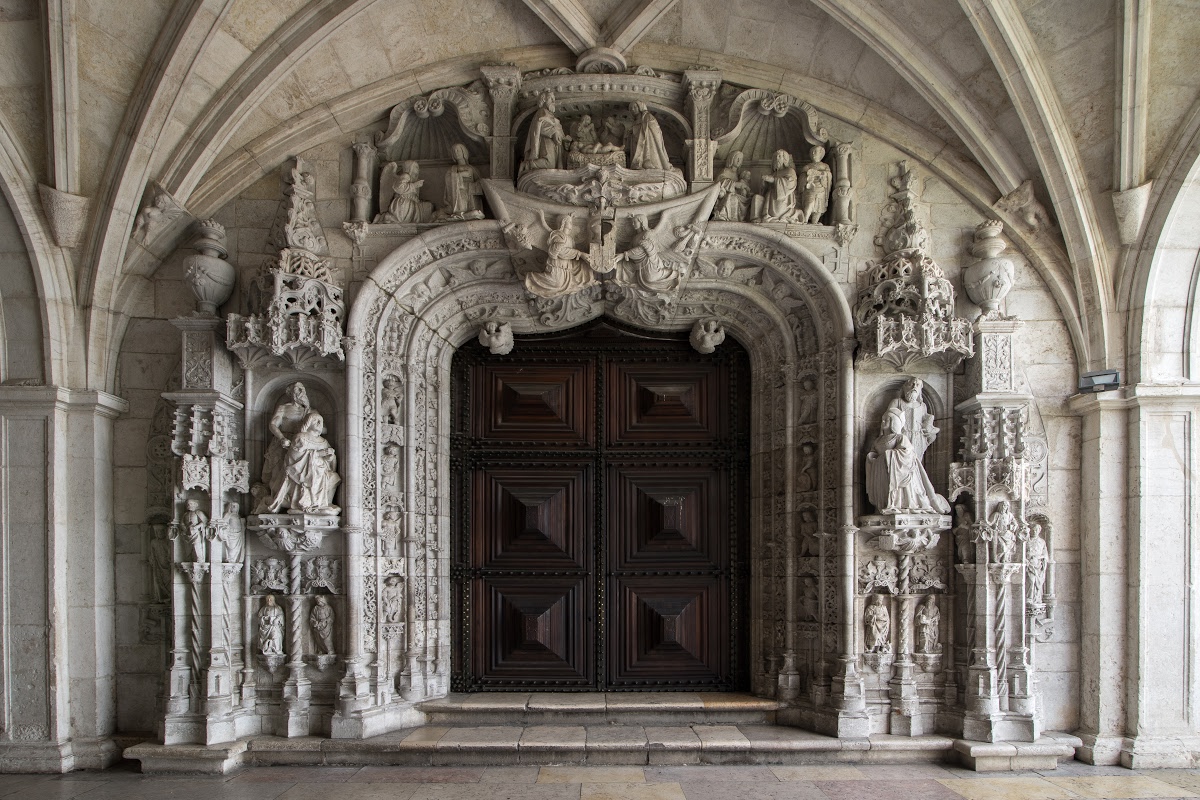 Portal do Mosteiro dos Jerónimos - Detalhe decorativo